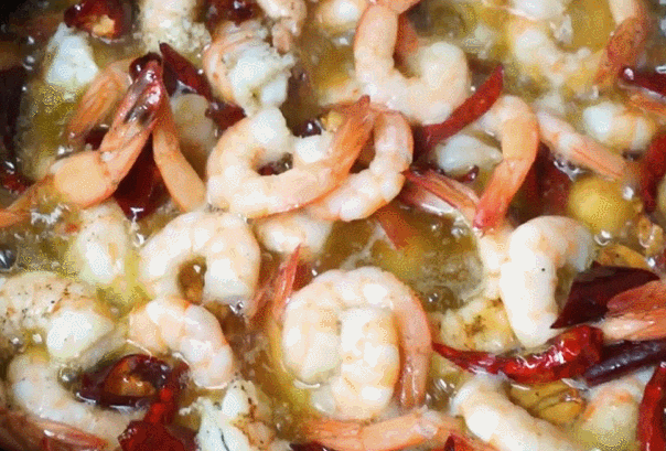 새우더쿠! 스페인 요리! 감바스 gifjpg | 인스티즈