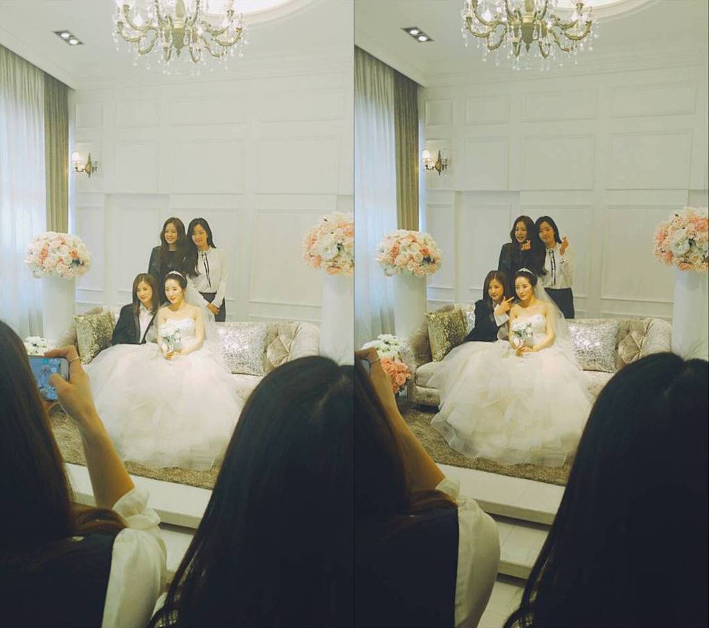오늘자 친언니 결혼식간 에이핑크 초롱이 | 인스티즈
