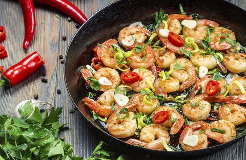 새우더쿠! 스페인 요리! 감바스 gifjpg | 인스티즈