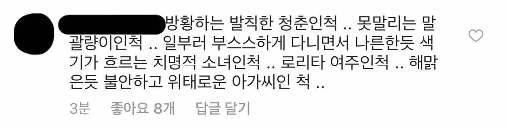 설리 인스타에 달린 폭격기급 댓글.jpg | 인스티즈