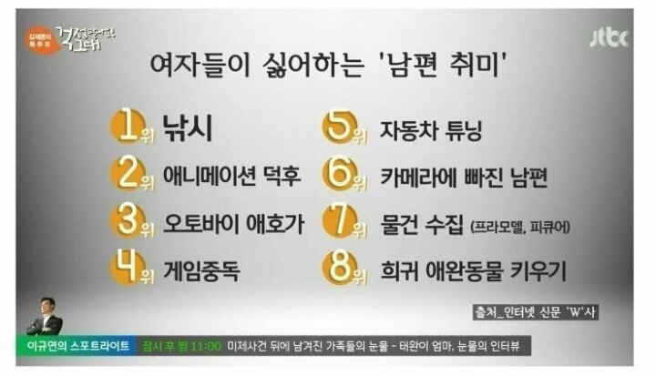 여자가 싫어하는 남자 취미 top 8, 여자를 망치는 3대 취미.jpg | 인스티즈
