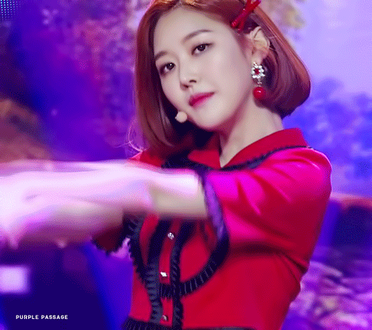 이번주 뮤뱅 구구단 미미.gif | 인스티즈