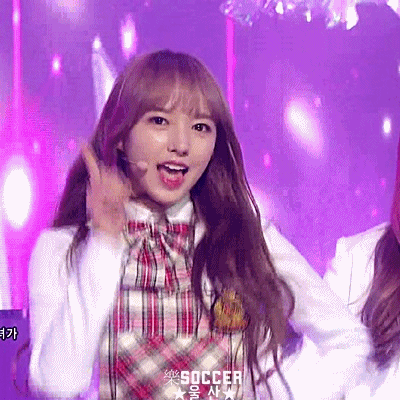 170108 인기가요 우주소녀 성소.gif (데이터주의) | 인스티즈