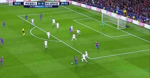  16/17시즌 챔피언스리그 캄프누의 기적.gif | 인스티즈