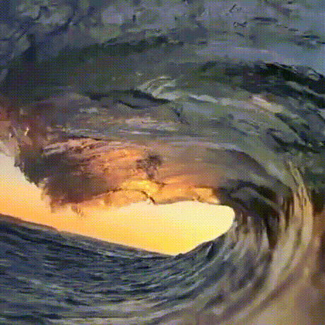 파도 내부 모습.gif | 인스티즈