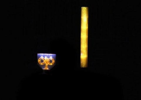 일반 응원봉의 10배 발광력을 자랑하는 아이돌 경광봉들.gif | 인스티즈