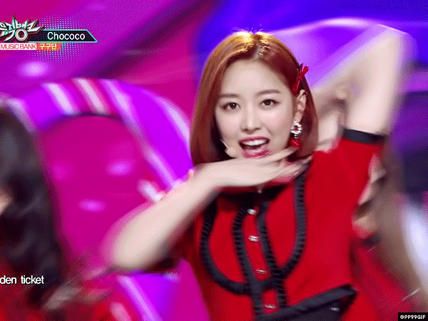 이번주 뮤뱅 구구단 미미.gif | 인스티즈