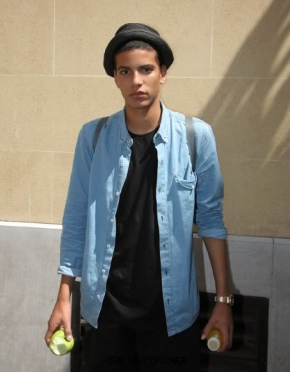 흑인 원빈으로 불리는 모델 | 인스티즈