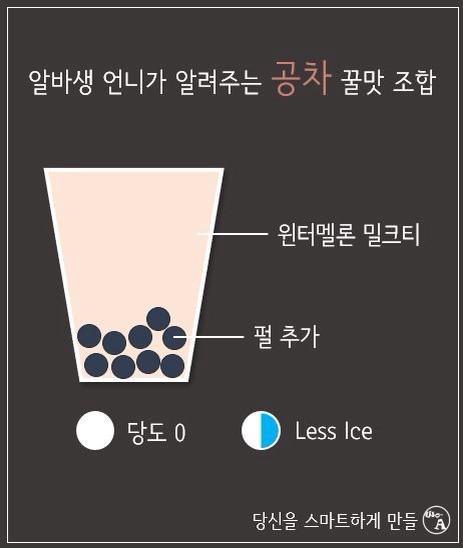 알바녀가 알려주는 공차 최고의 조합.jpg | 인스티즈