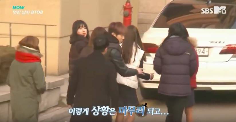 데이트 폭력 상황에 대처하는 남자 아이돌 | 인스티즈