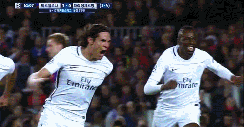 16/17시즌 챔피언스리그 캄프누의 기적.gif | 인스티즈