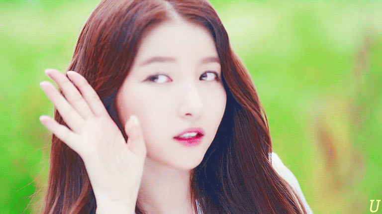 여자친구 귀를 기울이면.gif | 인스티즈