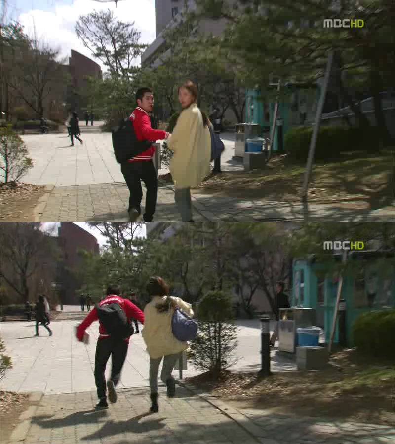 [지붕킥] 캠퍼스 데이트 하는 준혁과 세경 | 인스티즈