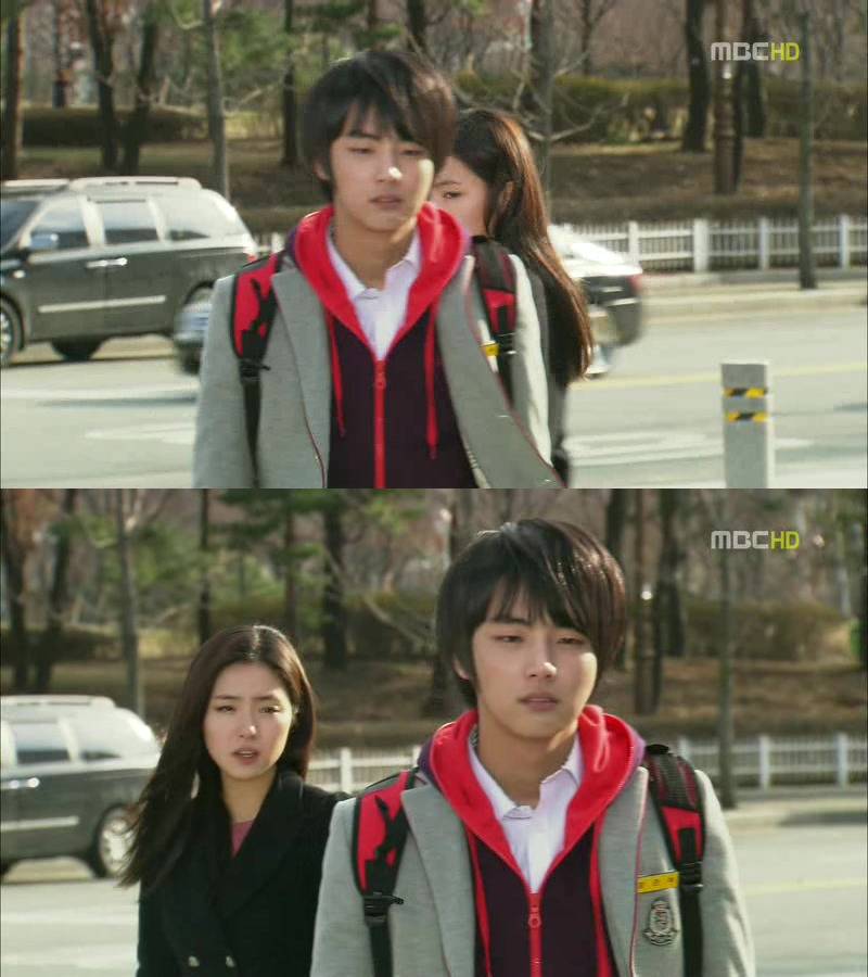 [지붕킥] 캠퍼스 데이트 하는 준혁과 세경 | 인스티즈