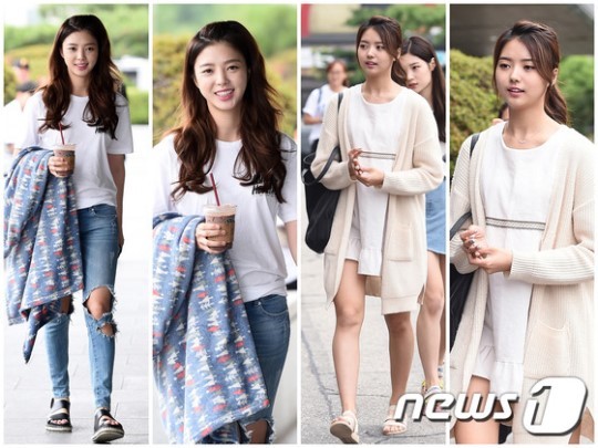 오늘자 해피투게더 출근길 엄현경-IOI 임나영 | 인스티즈