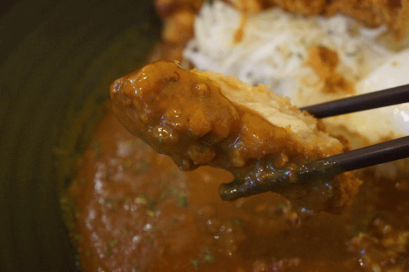 일본 카레 바삭바삭 카레돈가스 움짤 gifjpg | 인스티즈