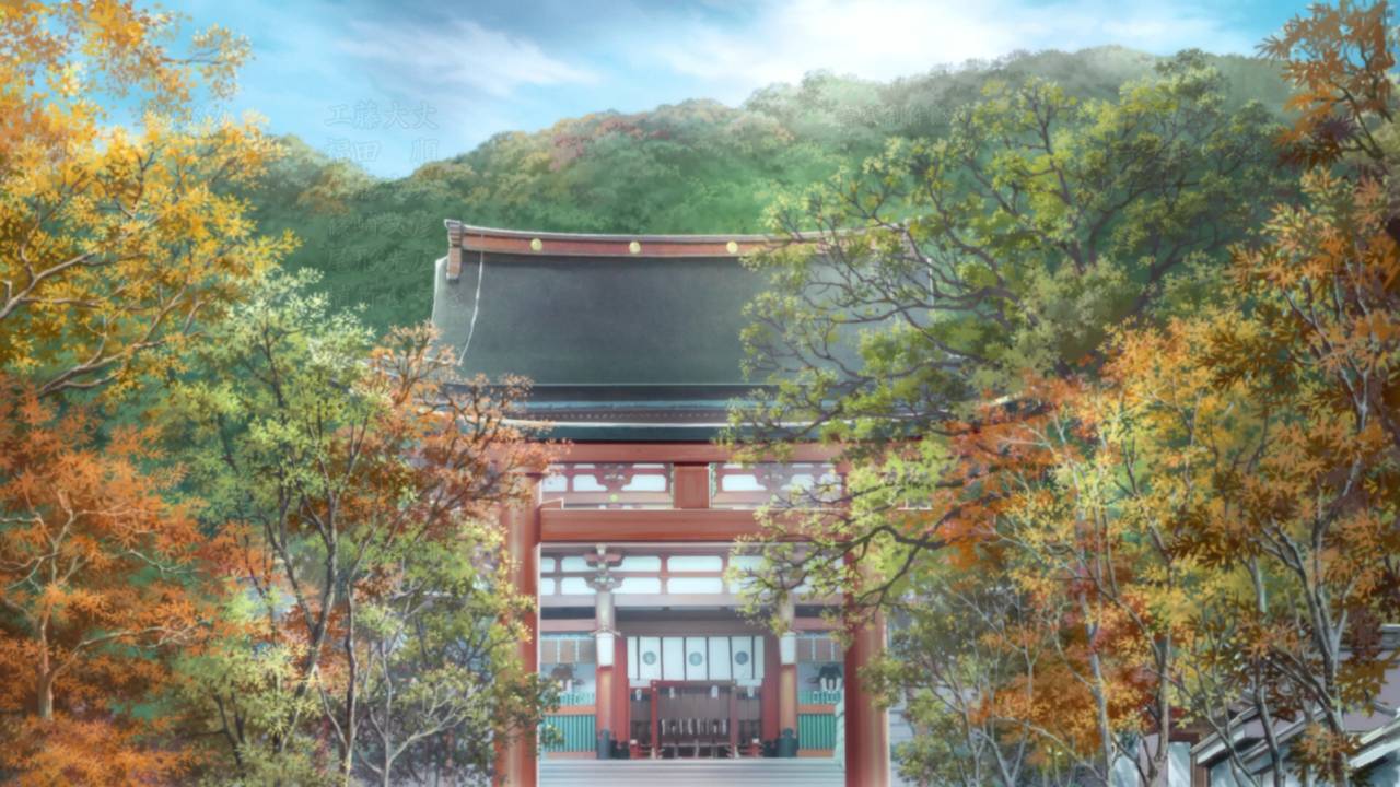 일본 동네+신사 분위기 낭낭한 애니메이션.jpg | 인스티즈