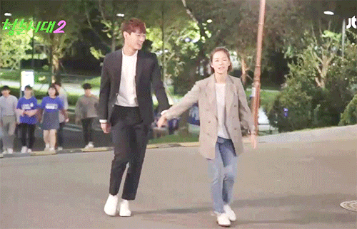 [청춘시대2] 본방보다 더 설레는 조장훈 & 진명재완 키스신 메이킹.jpgif | 인스티즈