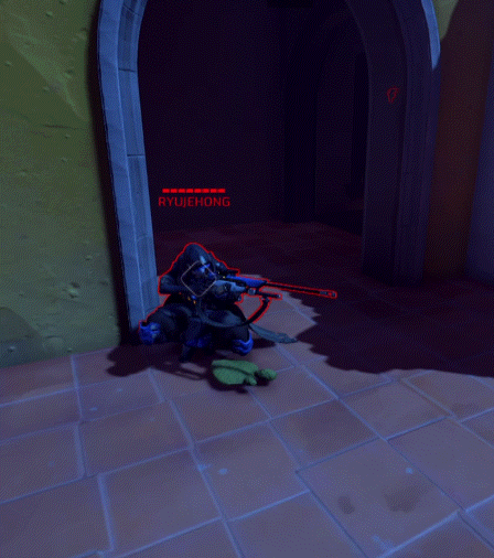 오버워치) 앉아만 있는데 포스 쩌는 아나.GIF | 인스티즈