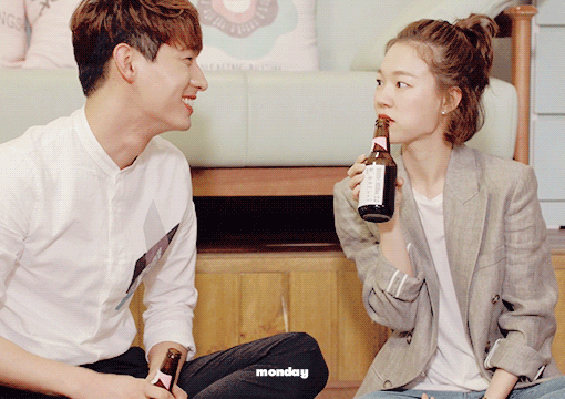 [청춘시대2] 본방보다 더 설레는 조장훈 & 진명재완 키스신 메이킹.jpgif | 인스티즈