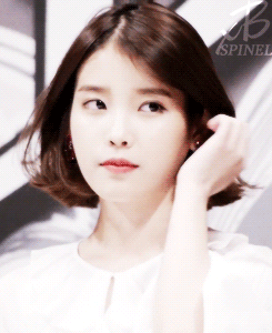똑단발 아이유.gif | 인스티즈