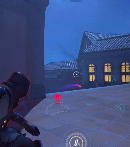 오버워치) 앉아만 있는데 포스 쩌는 아나.GIF | 인스티즈