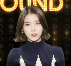 똑단발 아이유.gif | 인스티즈