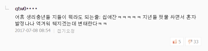 생리컵 기사 남자 댓글 수준.jpg (혐오주의) | 인스티즈