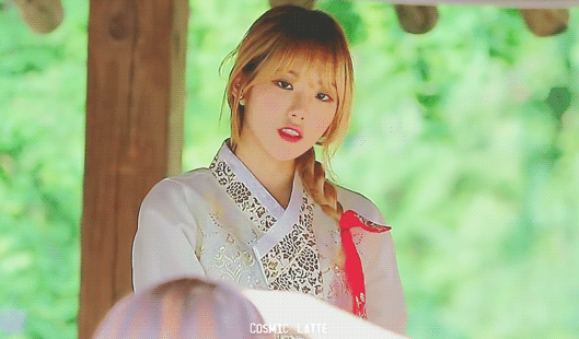 민속촌 에서 한복입은 우주소녀 루다 움짤 | 인스티즈