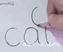 고양이를 쉽게 그리는 방법.gif | 인스티즈