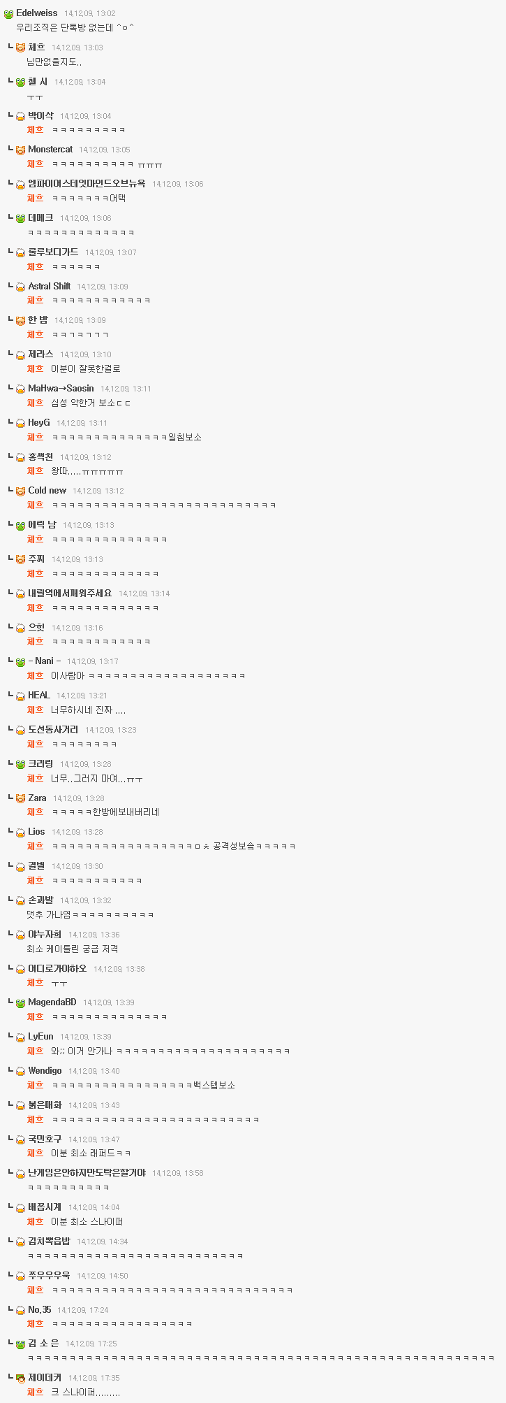 단톡방 없는 조직은 있어도 | 인스티즈