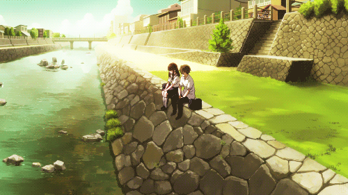 애니 속 여름.gif | 인스티즈