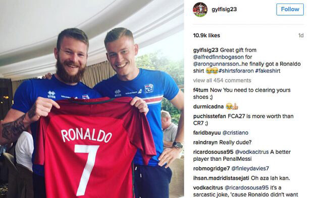 유니폼교환 인증하는선수들 | 인스티즈