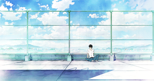 애니 속 여름.gif | 인스티즈