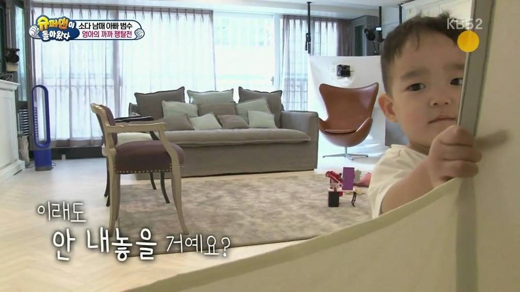 [슈퍼맨이돌아왔다] 엉아 다을이가 삼촌한테 까까를 얻어내기 | 인스티즈