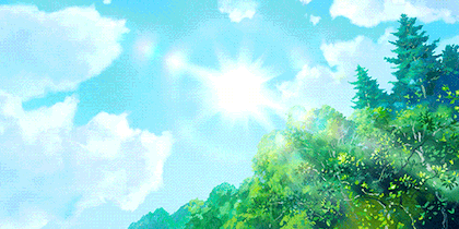 애니 속 여름.gif | 인스티즈