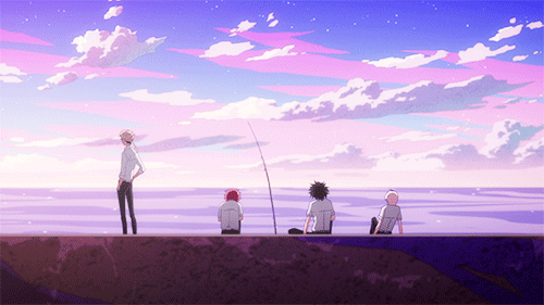 애니 속 여름.gif | 인스티즈