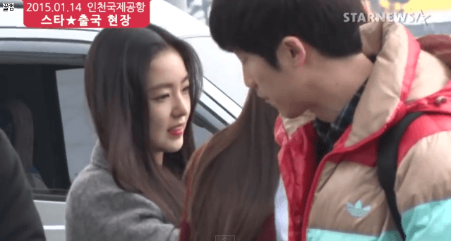 팬하고 인사하다가 매니저한테 혼난 아이린.gif | 인스티즈