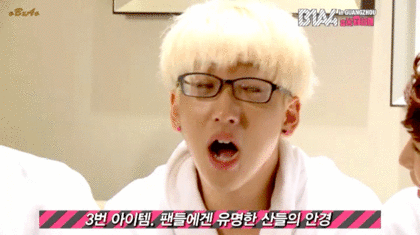 B1A4 산들 마법의 안경을 다른 연예인들이 쓰면..?.jpgif | 인스티즈