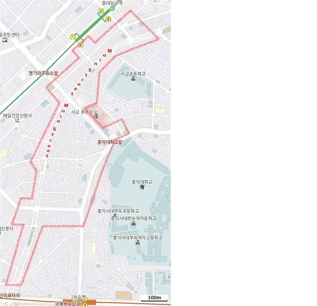 서울에서 젊은이들이 가장 많이 찾는 번화가 투탑 | 인스티즈