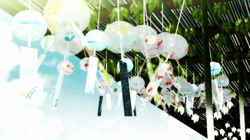 애니 속 여름.gif | 인스티즈