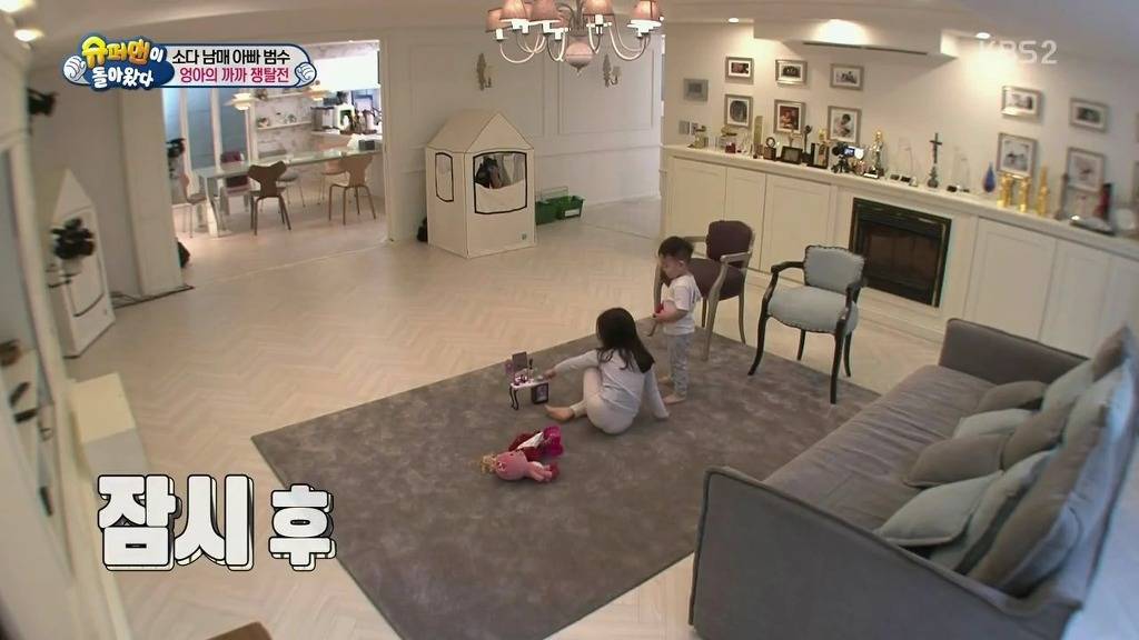 [슈퍼맨이돌아왔다] 엉아 다을이가 삼촌한테 까까를 얻어내기 | 인스티즈