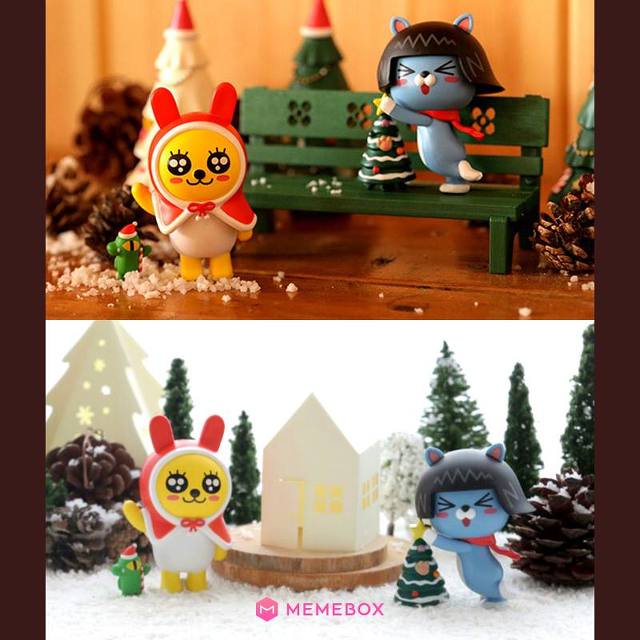 안녕하새오 카톡이애오. 역대급 탱 카톡 크리스마스 한정판 피규어! | 인스티즈