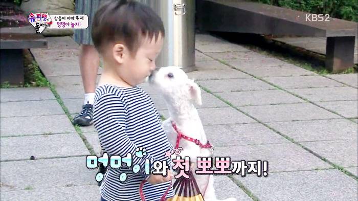 [슈퍼맨이돌아왔다] 서언이가 한없이 관대해지는 존재들ㅋㅋㅋ.JPG | 인스티즈