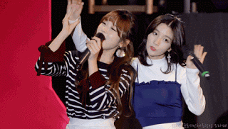 언니들 무는 아린이.gif | 인스티즈