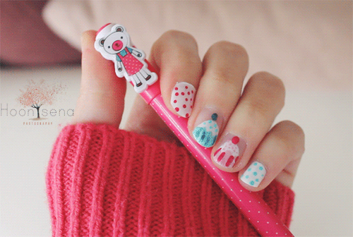 네일 아트.gif | 인스티즈