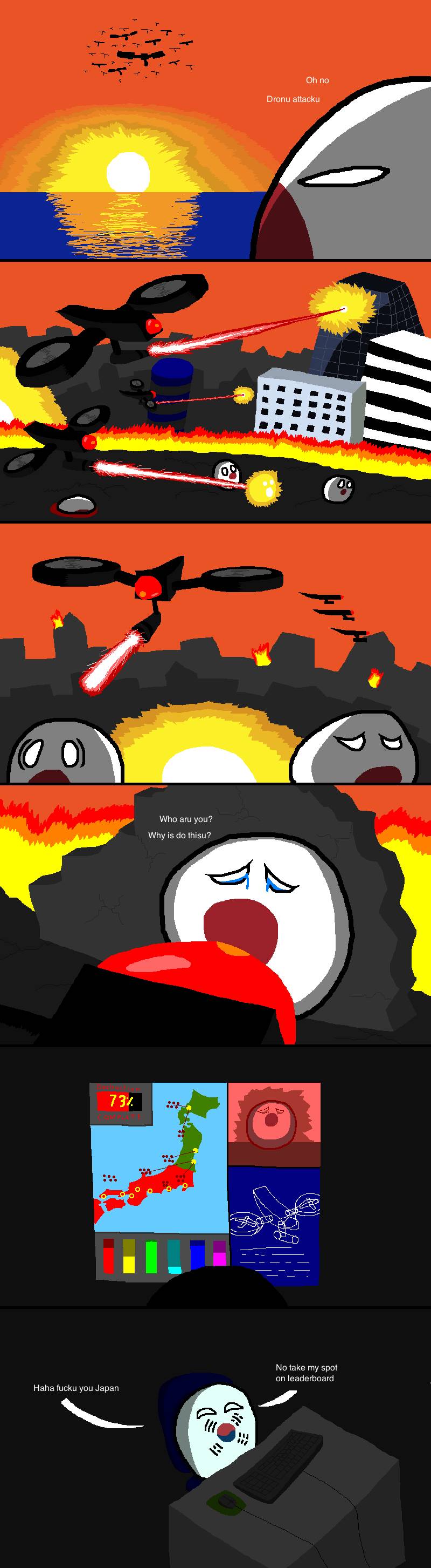 [폴란드볼] 대체 누가 날 공격하는거지? | 인스티즈