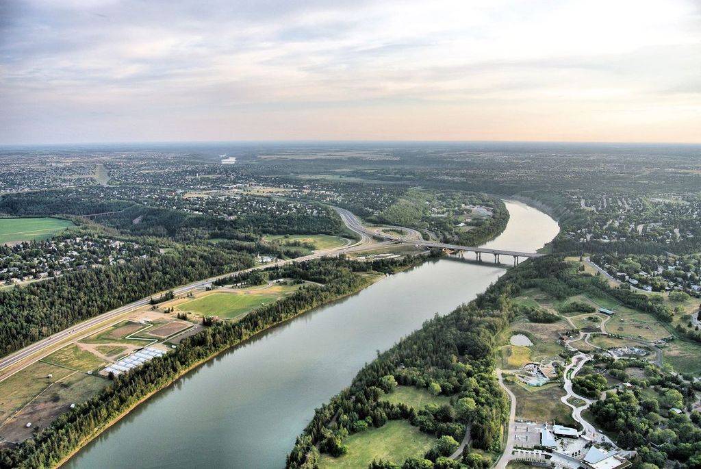 캐나다의 디트로이트 - 에트몬턴 항공사진들 | 인스티즈