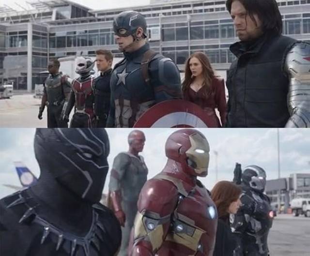 캡틴아메리카 : 시빌워 트레일러 .GIF | 인스티즈