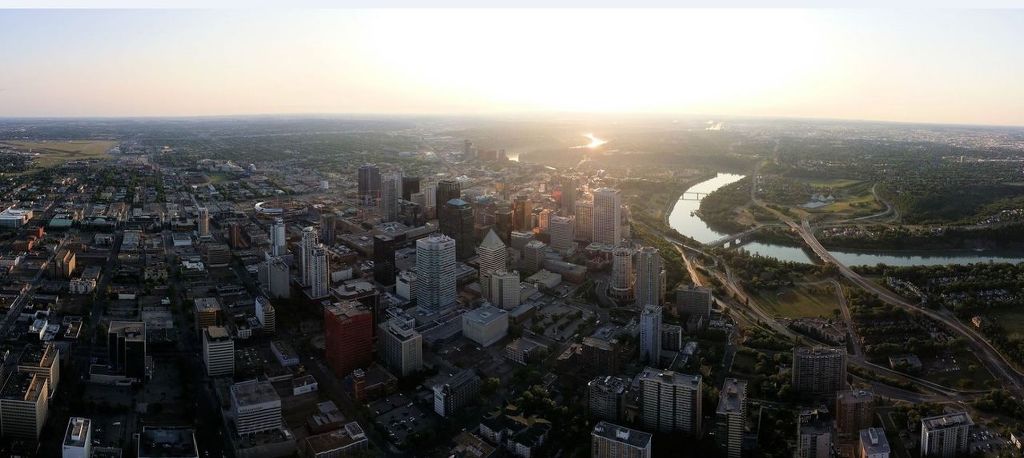 캐나다의 디트로이트 - 에트몬턴 항공사진들 | 인스티즈